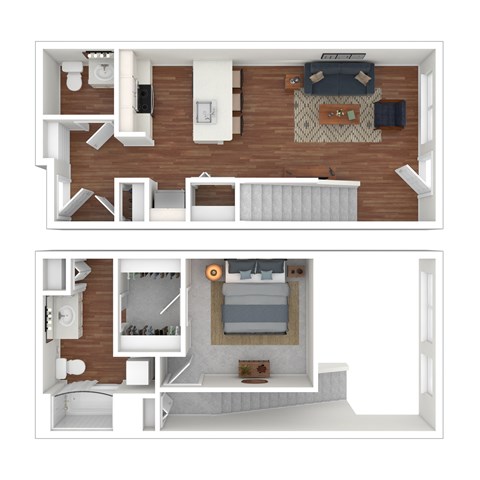 Peloton apartments floor plan